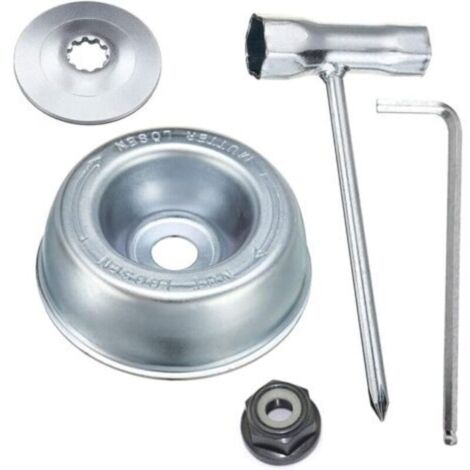 Juego de tornillos para cabezal de desbrozadora compatible con Stihl FS55 a FS250 – acero endurecido, 4 piezas