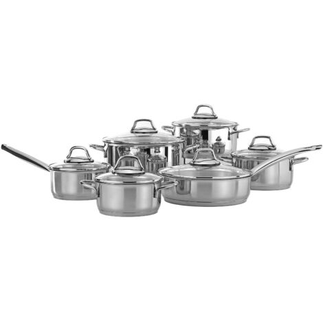Juego de utensilios de cocina de acero inoxidable Pierro de 12 piezas NOIS