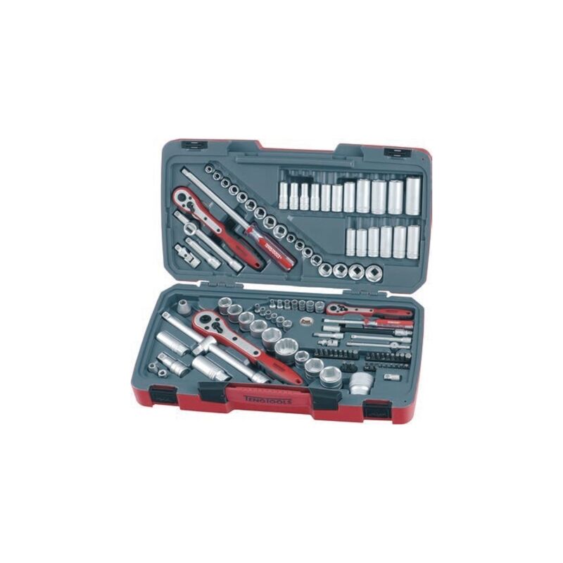 

Tengtools 167230101 Jgo Llaves De Vaso Combi 1/4-3/8-1/2 Tm111 111Pzas