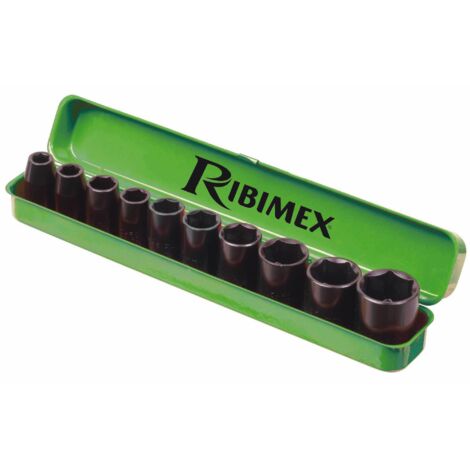 Juego de vasos hexagonales para llave de impacto
