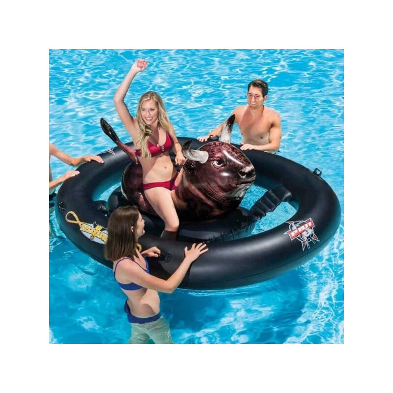 Hinchable Hinchable Toro Juego Inflatabull Mar Piscina 239 X 196 X 81 Cm