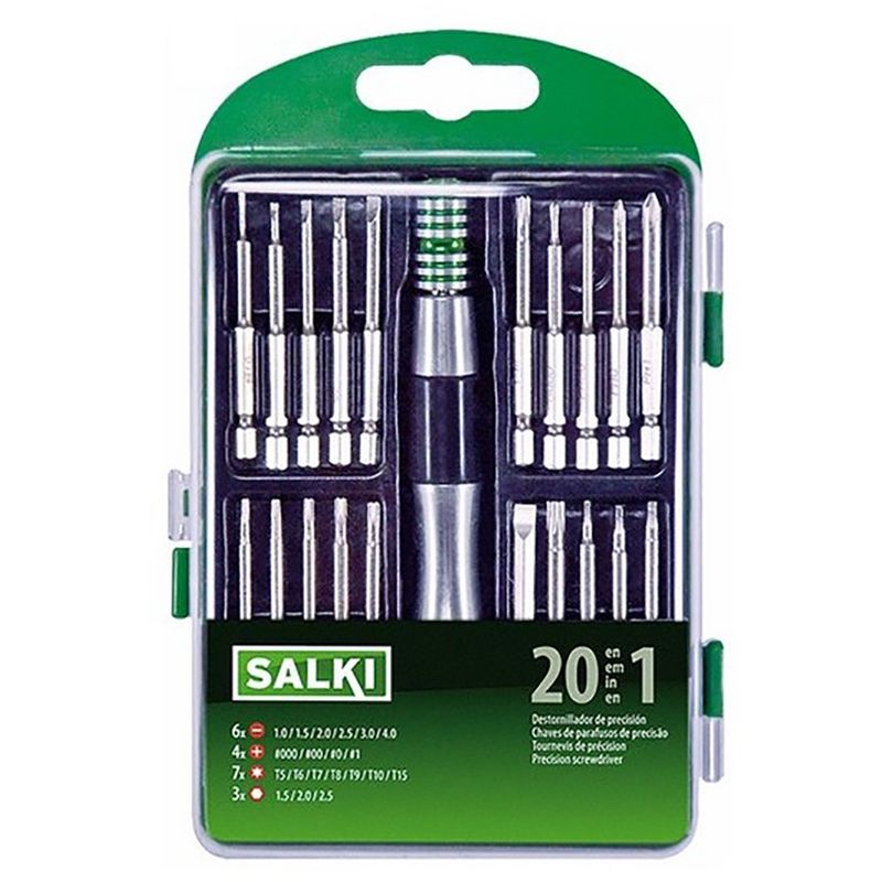 

8652070 - Juego destornilladores precision 21 pcs - Salki