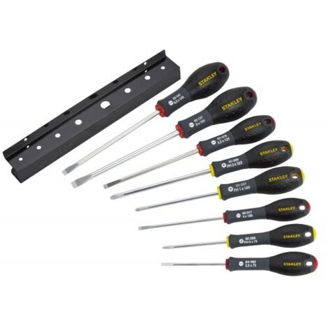 JUEGO DESTORNILLADORES STANLEY FATMAX PLANO/PHILLIPS - 8 PIEZAS - STANLEY BLACK & DECK