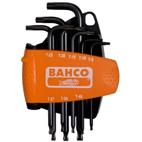 JUEGO DESTORNILLADORES TORX BOLA 8 PZS - BAHCO