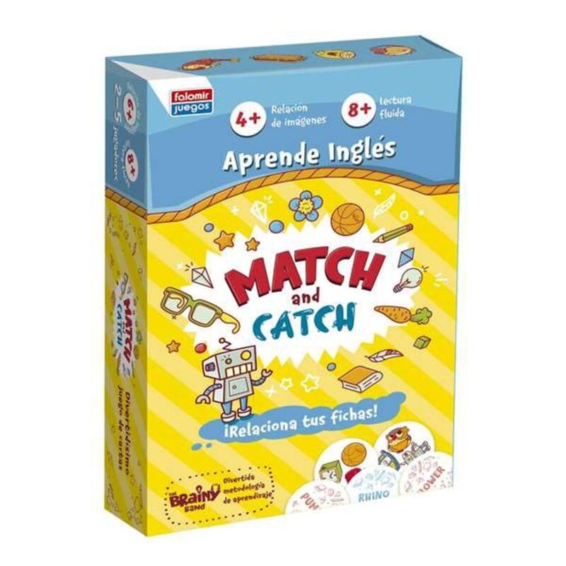 

Juego Educativo Match and Catch Inglés (ES) - Falomir