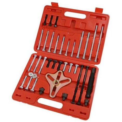Juego extractor de poleas para barras estabilizadoras, 46 pzas