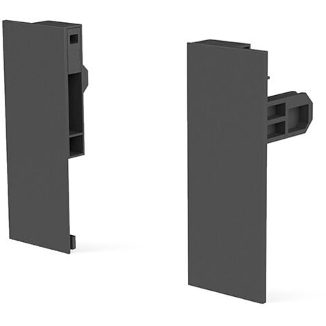 juego fijación frontal qube h90 h120 h185 acabado antracita altura h90