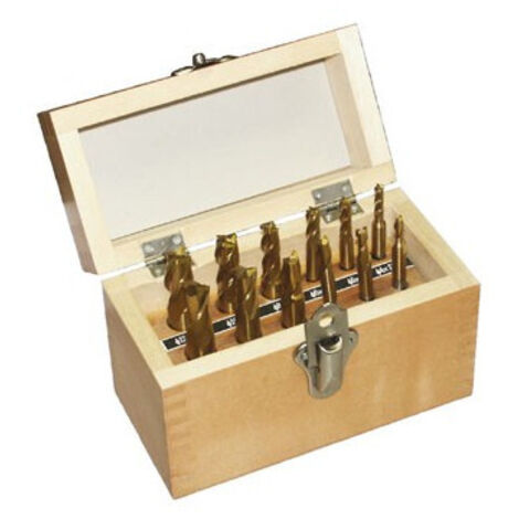 Juego fresas HSS, 12 piezas, caja aluminio  OPTIMUM 3352250