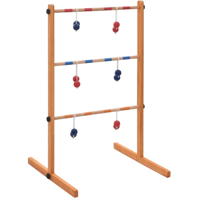 

vidaXL Juego Golf Spin Ladder de madera - Marrón