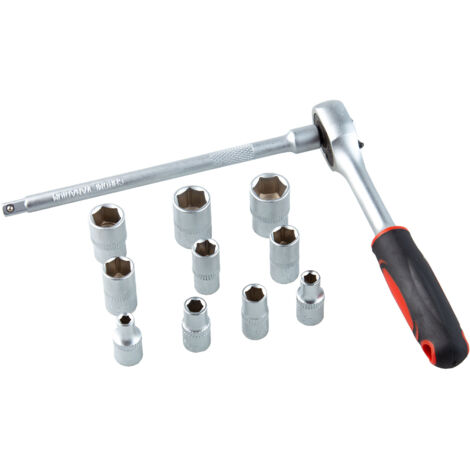 JUEGO LLAVE CARRACA STEIN CROMO VANADIO 12 PIEZAS