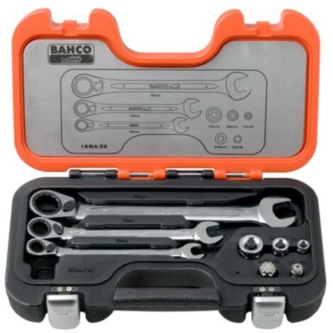 Juego Llave Combi.Carraca 1Rma/S8