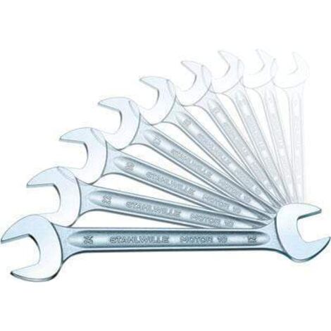 Juego llave plana boca fija Stahlwille 12 Piezas 96400306