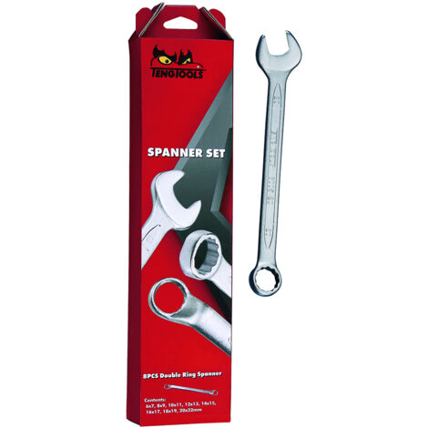 Juego llaves combinadas, 8-22mm, 6512  TENGTOOLS 185830106