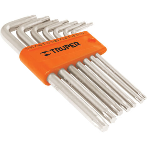 Juego llaves Torx largas - 7 piezas