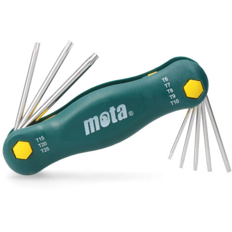 JUEGO LLAVES TORX TIPO NAVAJA LR81 MOTA