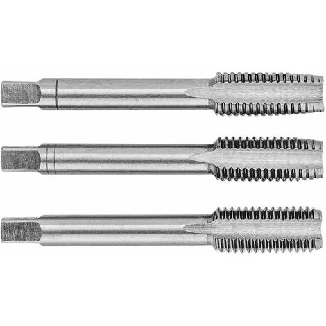 juego machos de roscar m10 3 piezas
