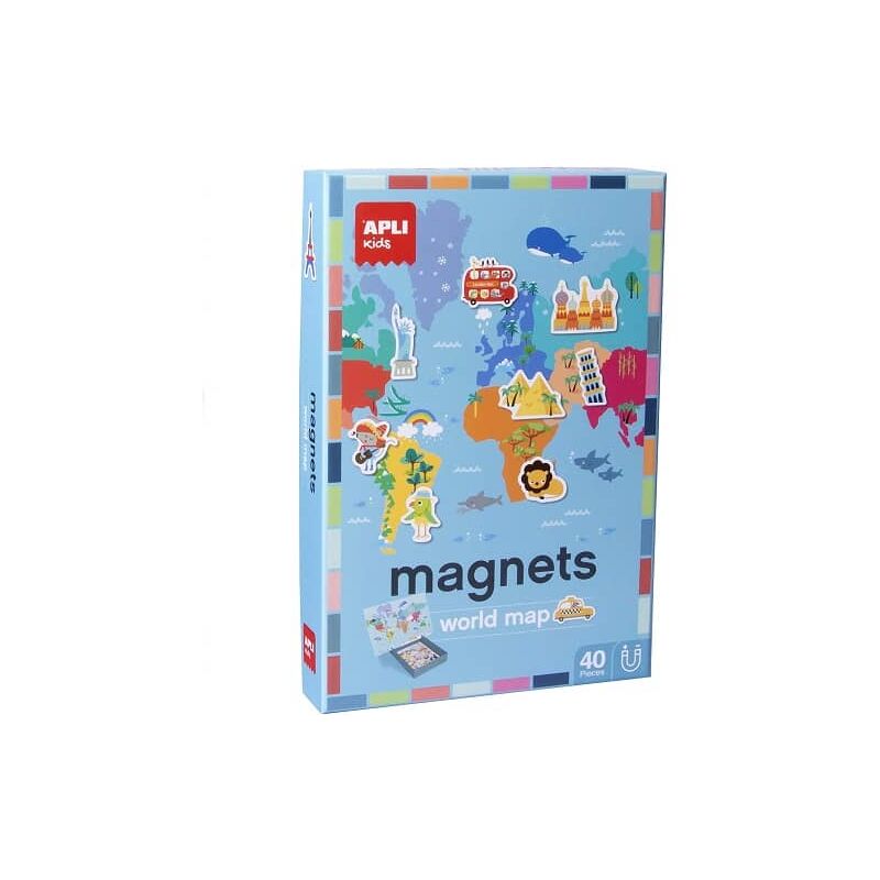 

Juego magnetico de Mapamundi Kids - Apli