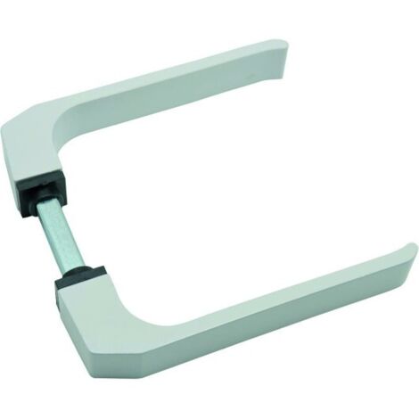 Juego Manivela Aluminio Blanca Cuadradillo 8mm 68122 Micel