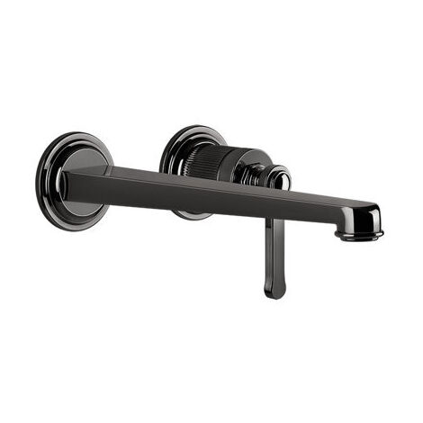 Juego monomando de lavabo Gessi Venti20, 243 mm de saliente, sin