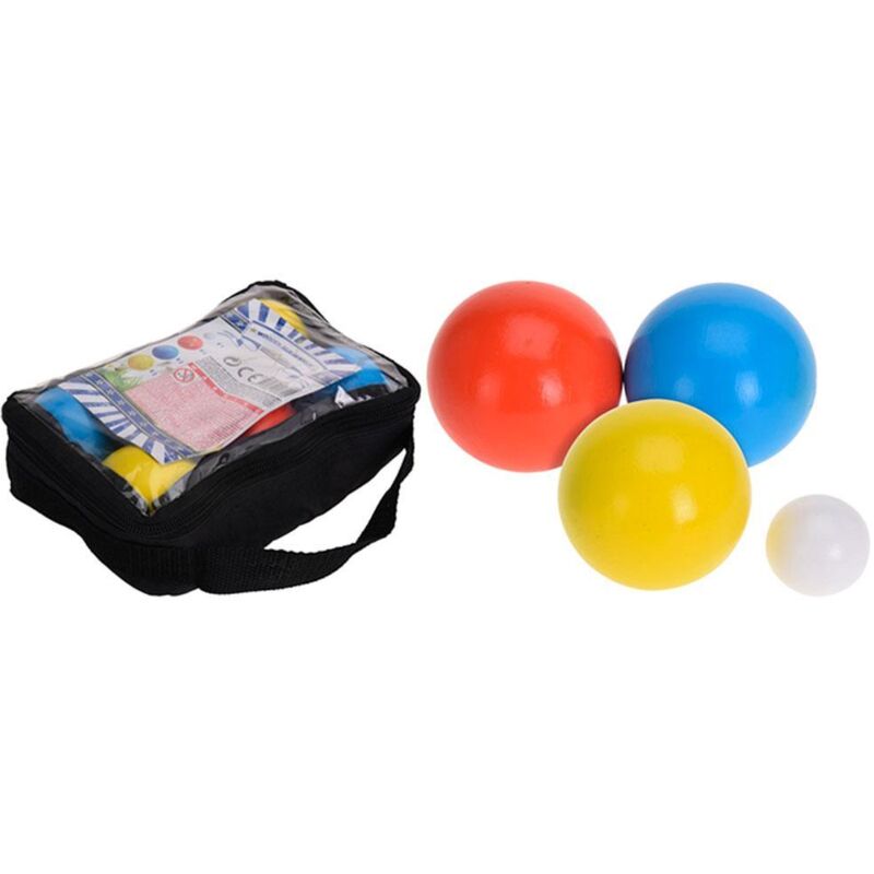Playsports Juego Petanca Madera 6 Bolas , Juego Petanca Madera 8 Piezasel Juego Contas De 6 Bolas De Madera, El Boliche Y La Bolsa De Transporteson 2