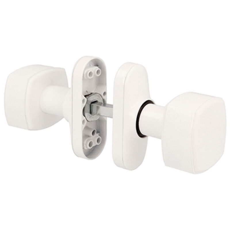 Amig - Ensemble de boutons récupérables en aluminium blanc 22039