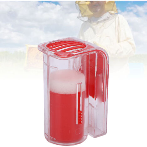 Juego profesional de marcado de jaulas para reinas con pegatinas numeradas del 0 al 99 y clip, color rojo, para apicultores.