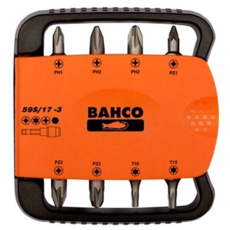 JUEGO PUNTAS ARD 17 PZAS CON ADAPTADOR 59S/17-3 - BAHCO