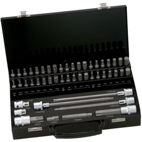 JUEGO PUNTAS TORX 49 PIEZAS-BAHCO-7314150325474