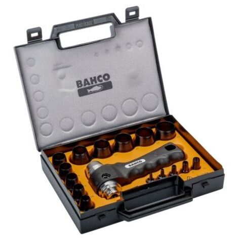 JUEGO SACABOCADOS, 16 PIEZAS - BAHCO