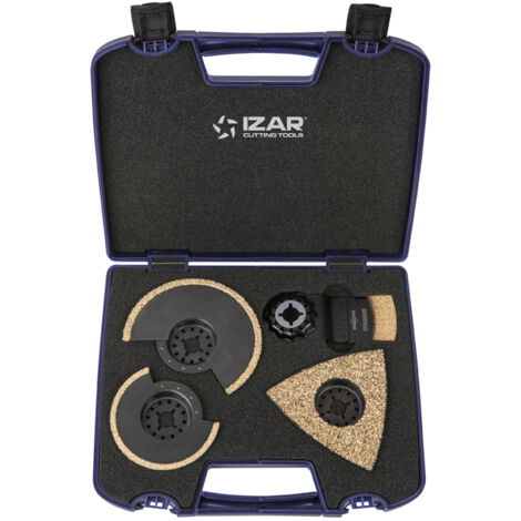 Juego Sierras Oscilantes Multi-Funcion - 2900 - Set 2930 IZAR