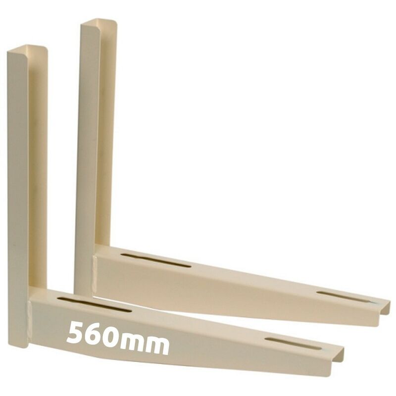 

Juego soporte ECO 550 mm - Blanco