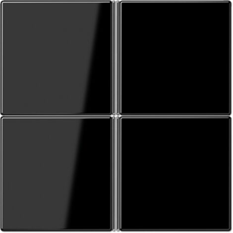 JUEGO TECLAS F40 4 FASES NEGRO JUNG LS404TSASW