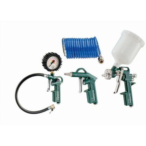Juegos de herramientas de aire comprimido LPZ 4 Set Metabo
