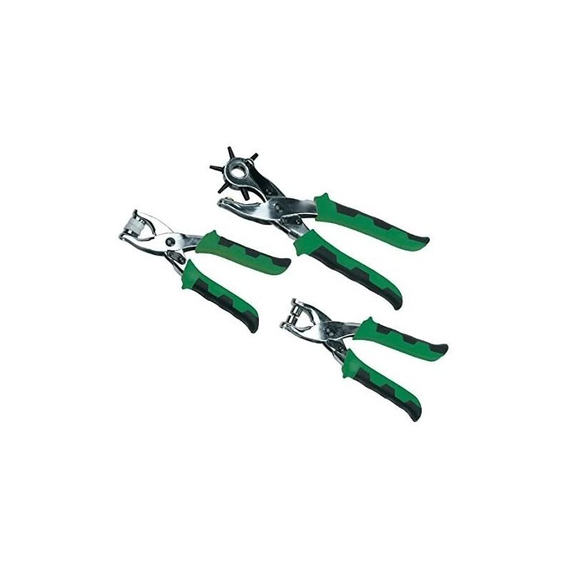 

Juegos de remachadoras y alicates de ojal MANNESMANN M10993