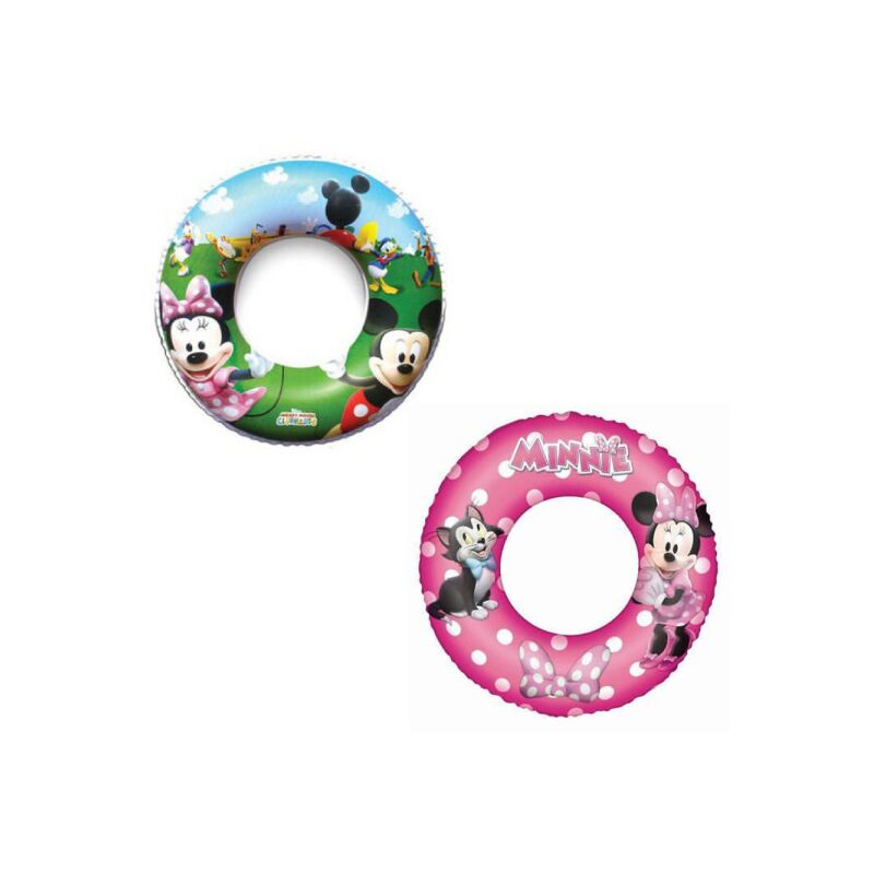 Hinchable Salvavidas Juegos Mickey Mouse Minnie Mar Piscina Playa