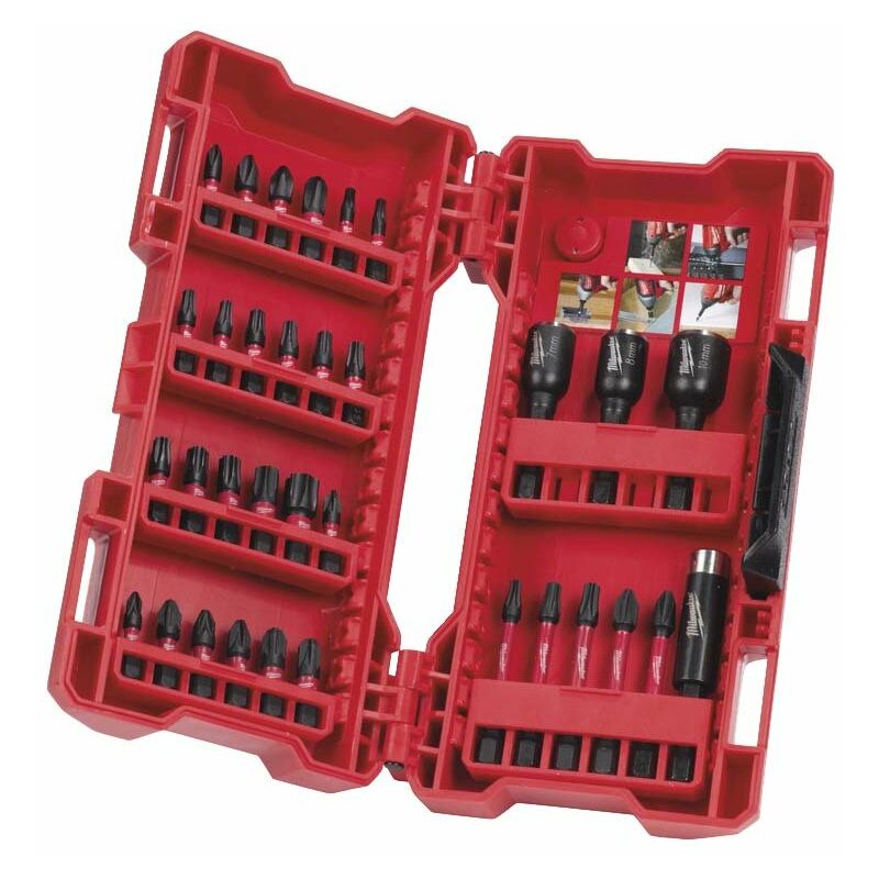 

Estuche 33 Puntas Shockwave Milwaukee