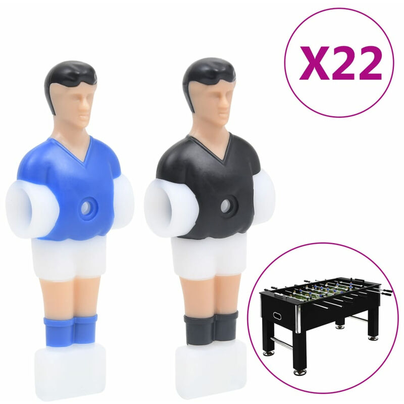 

Jugadores de futbolin para varillas de 15,9 mm 22 piezas