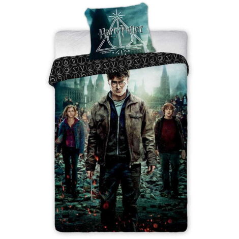 Jugendbettwäscheset 160x200 Harry Potter Zauberer