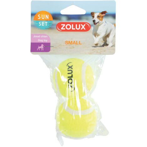 Juguete Bola de tenis  paquete de 2  - ZOLUX