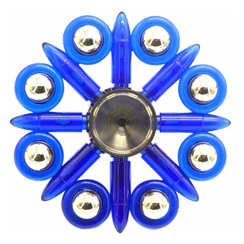

Juguete de mano Fidget Spinner portatil ultrarrapido y duradero para Fidgeters Ansiedad Autismo TDAH,azul 4