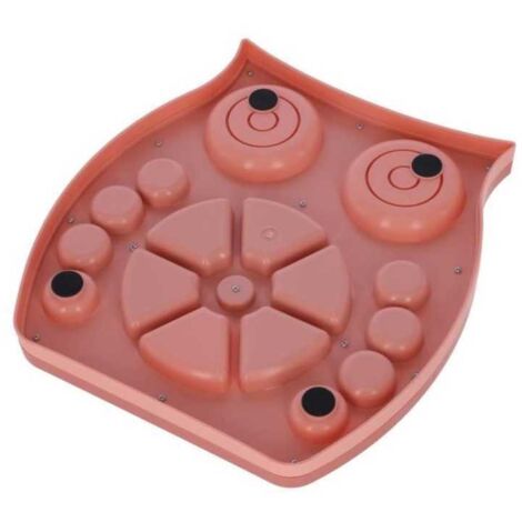 Juguete interactivo KERBL Owl lechuza 30x28 cm color salmón