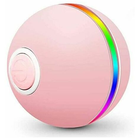 Juguete interactivo para gatos, pelota para gatos con luces LED, pelota para gatos de cuarta generación, juguete para gatitos, cachorros, rotación automática para mascotas