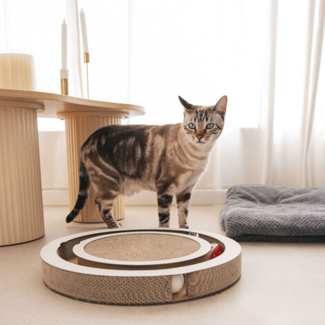 Juguete Interactivo Rascador para Gatos