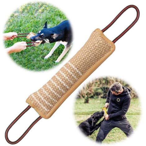 Juguete masticable de yute ZVD para perros, resistente, para perros medianos y grandes