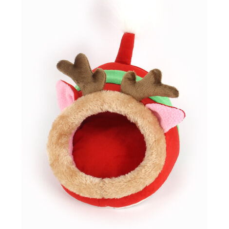 Juguete para jaula de conejillo de indias Totoro (Pequeño alce rojo)