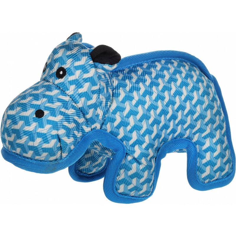 

Juguete para perro Strong Stuff Hippopotamus azul 24 cm.
