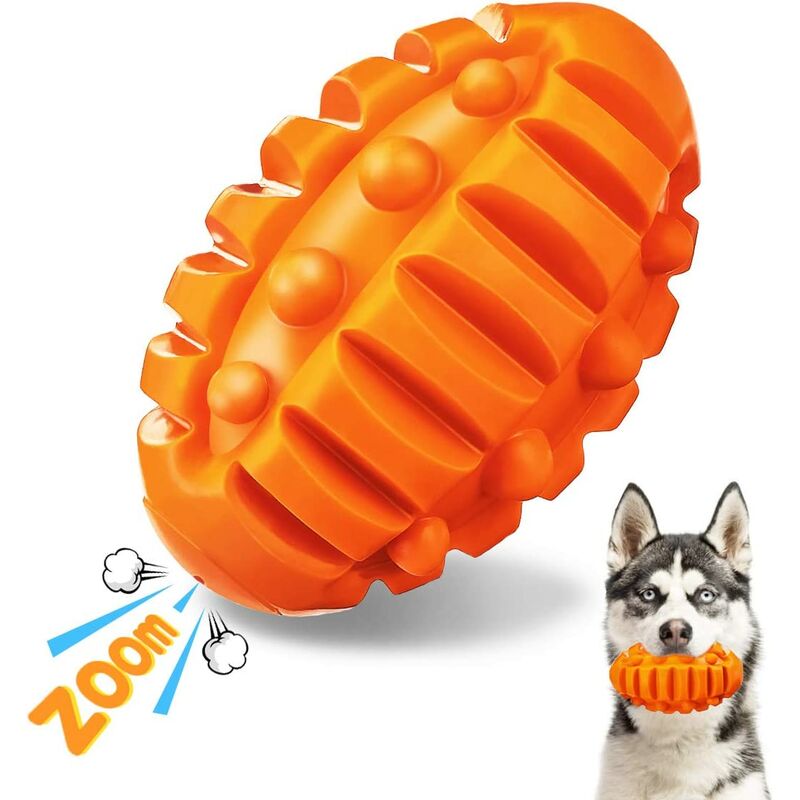 

Juguete para perros indestructible Juguete para perros Pelota robusta para perros Juguete masticable robusto para perros Bola sonora de goma Perro