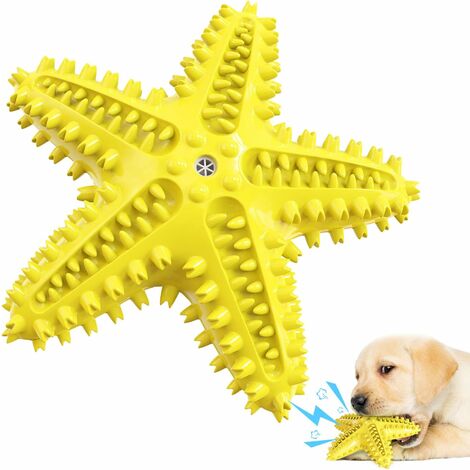 LYCXAMES -- Juguetes interactivos para perros, bola de bocadillos para  perros, juguete dispensador de comida para
