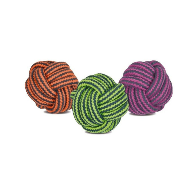 

Sin Marca - JUGUETE PERRO PELOTA CUERDA BICOLOR - 5cm - 40gr
