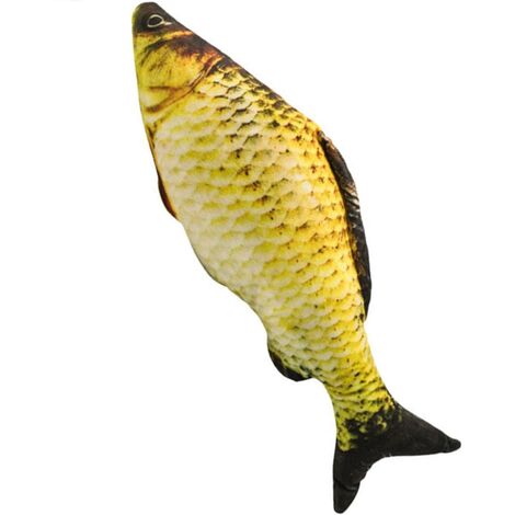 Juguete pez para gato interactivo  Dorado